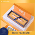 Und stalle luxuriating fountain pen Geschenkbox Verpackung Crown Fountain Fountain Ink Stift zum Schreiben von Vorräten